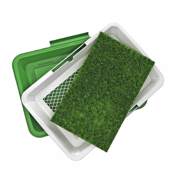 페오펫몰,레드퍼피 잔디 배변판 강아지 오줌 쉬 위생 청소 배변패드