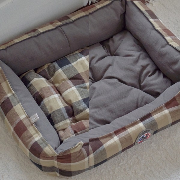 페오펫몰,레드퍼피 켄터쿠션[팔각,사각] 강아지방석 강아지침대 애견침대 여름방석 침대 시원한 유모차방석