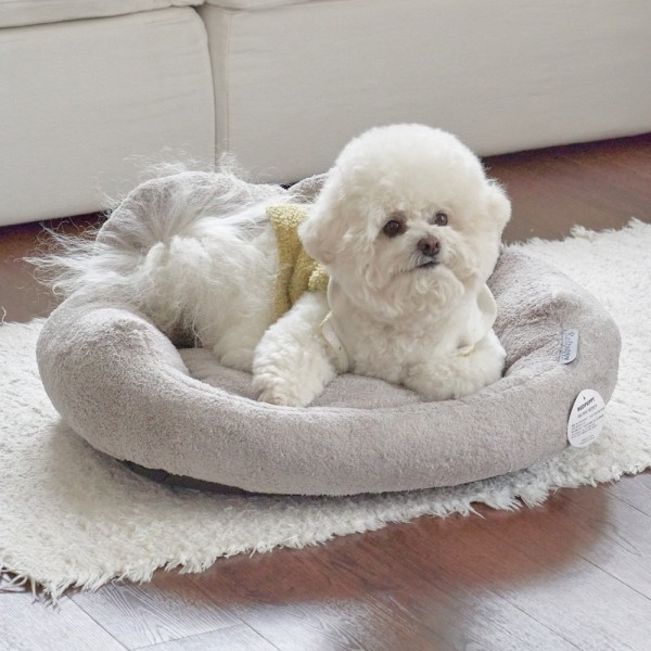 페오펫몰,레드퍼피 몬슈슈쿠션 [중형,대형] 강아지방석 강아지침대 애견침대 여름방석 침대 시원한 유모차방석