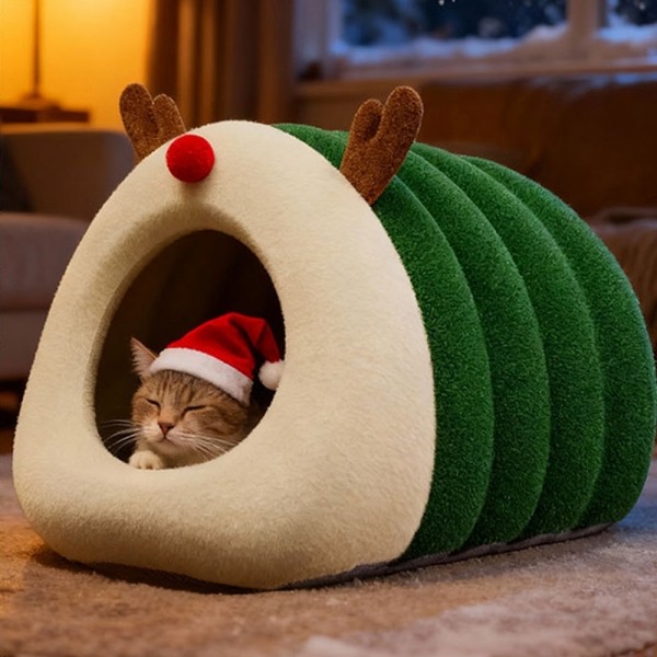 페오펫몰,레드퍼피 루돌프 하우스 강아지하우스 애견하우스 강아지집 하우스 애견집 고양이하우스 텐트 애견텐트