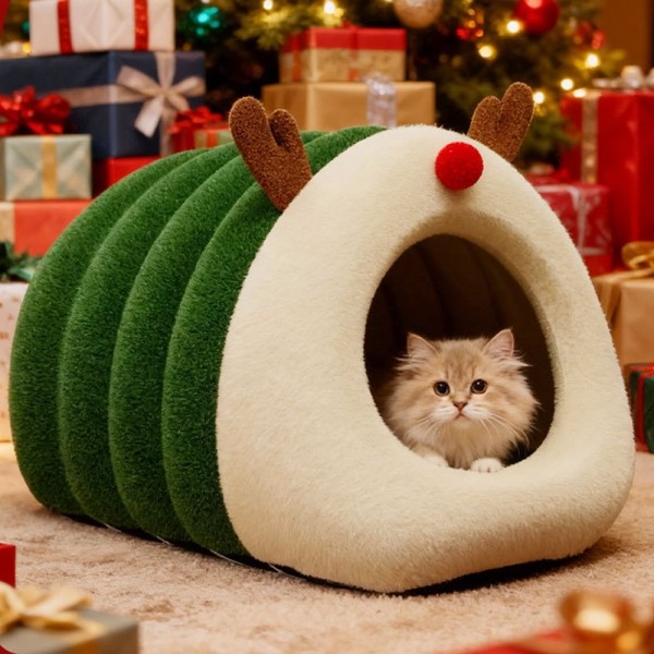 페오펫몰,레드퍼피 루돌프 하우스 강아지하우스 애견하우스 강아지집 하우스 애견집 고양이하우스 텐트 애견텐트