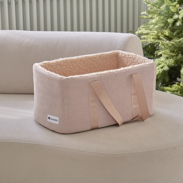 페오펫몰,레드퍼피 헤라슈 유모차쿠션(바구니형) 강아지방석 강아지침대 애견침대 여름방석 침대 시원한 유모차방석