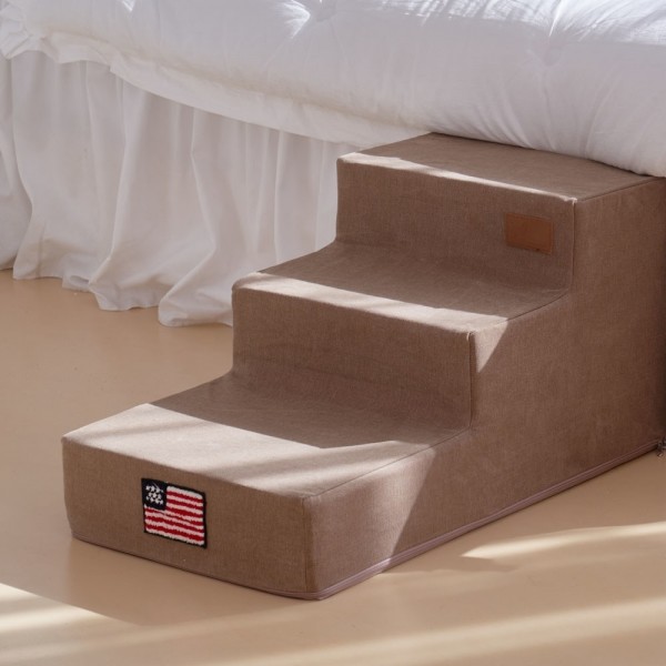 페오펫몰,레드퍼피 로젠느 펫스텝 강아지계단 애견계단 펫스텝 계단 강아지펫스텝 애견펫스텝 방석