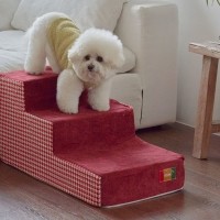 레드퍼피 하드락 펫스텝 강아지계단 애견계단 펫스텝 계단 강아지펫스텝 애견펫스텝 방석