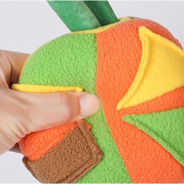 페오펫몰,레드퍼피 케틀벨 노즈워크 장난감(색상랜덤) 간식볼 장난감 노즈워크 삑삑이 애견훈련 공