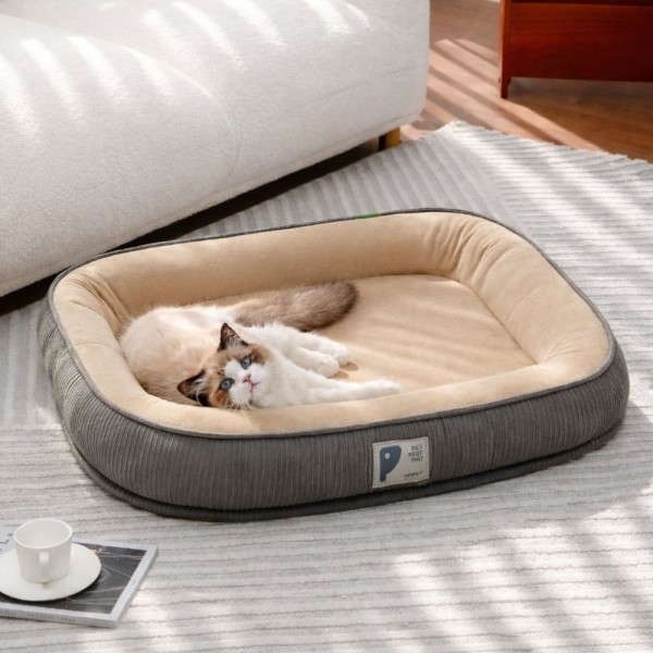 페오펫몰,레드퍼피 수아베 쿠션 강아지방석 강아지침대 애견침대 여름방석 침대 시원한 유모차방석