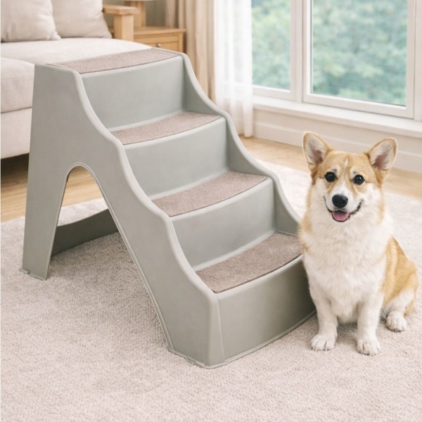 페오펫몰,레드퍼피 무디크 펫스텝 강아지계단 애견계단 펫스텝 계단 강아지펫스텝 애견펫스텝 방석