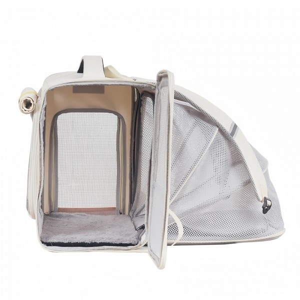 페오펫몰,레드퍼피 라이온 확장형 백팩 애견이동가방 고양이가방 강아지가방 이동장 가방