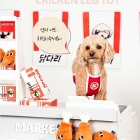 강아지노즈워크 치킨장난감 무기닭다리 [최저가]