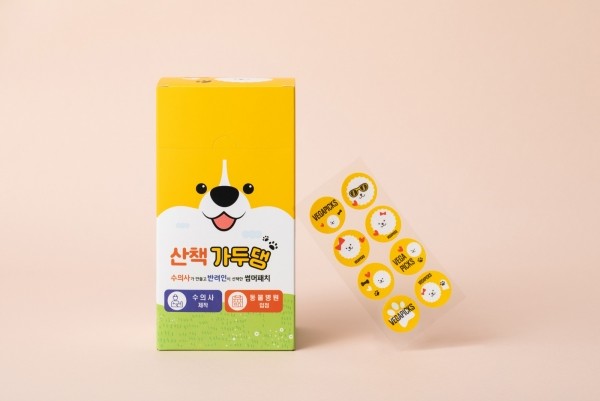 페오펫몰,베가픽스 모기, 진드기 해충방지 스티커 가두댕패치 (10팩) [최저가]