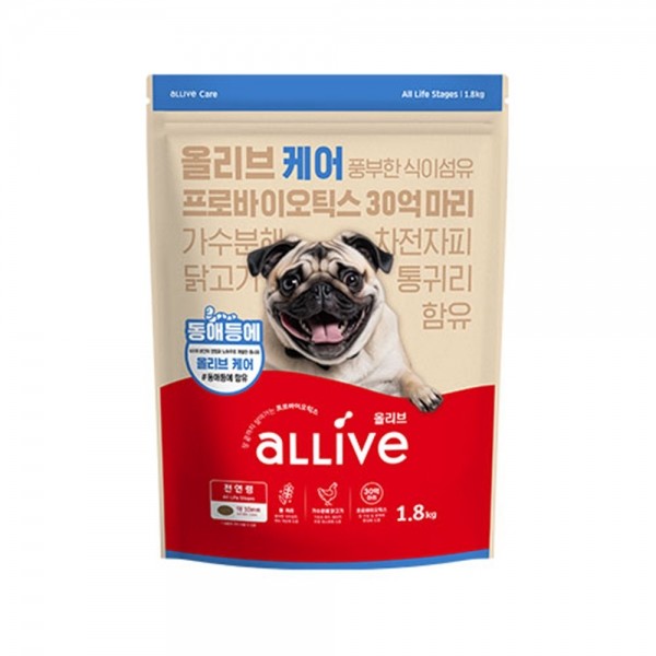 페오펫몰,올리브 장건강 케어 전연령 1.8kg [최저가]