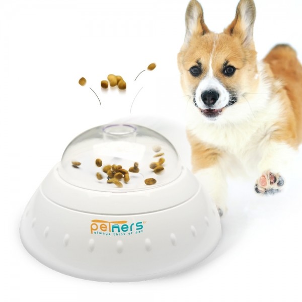 페오펫몰,[댕썸머특가] 펫트너스 UFO 강아지 노즈워크 장난감