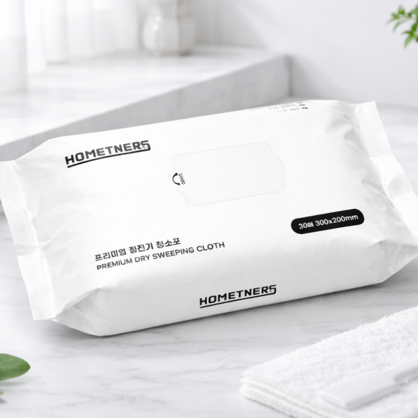 페오펫몰,[홈트너스][꽃길특가] 이지톡 원터치 청소포 밀대걸레