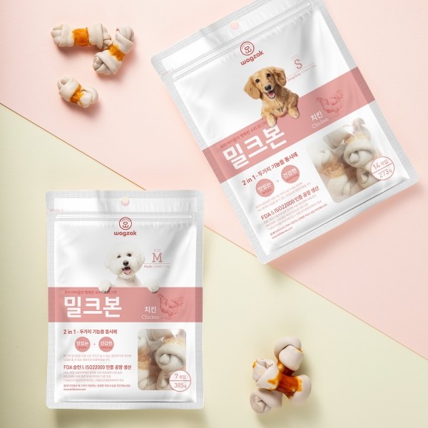 페오펫몰,와그작 밀크본 덴탈껌 시리즈