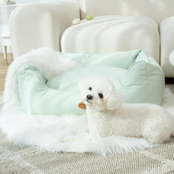 페오펫몰,펫테일 퐁슈 강아지 방석 커버 분리 세탁 튼튼한 7수 사계절 애견 쿠션