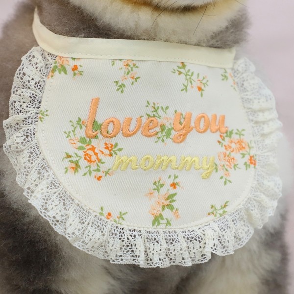 페오펫몰,몽앤치크 강아지 love U 빕(케이프)_2color