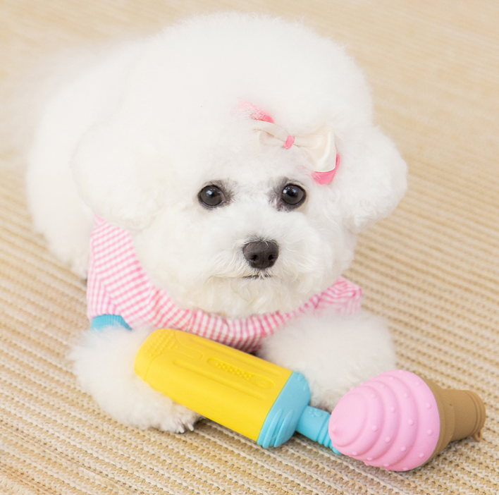 [펫토리아] 르칙 아이스 장난감 아이스크림 콘&바