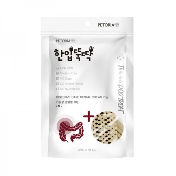 페오펫몰,[펫토리아] 한입뚝딱 기능성 덴탈껌 강아지간식 x3개 묶음