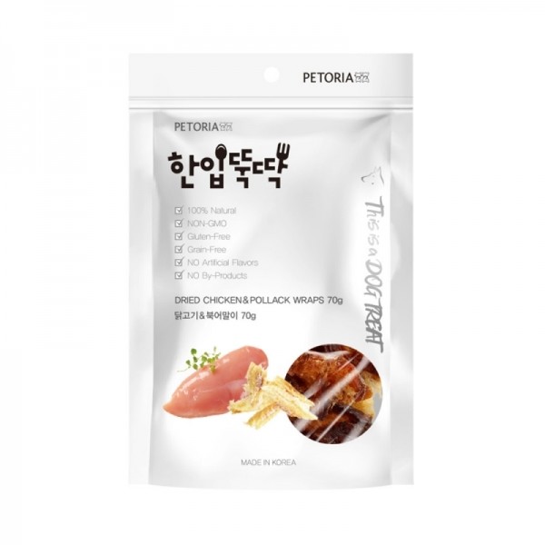 페오펫몰,[펫토리아] 한입뚝딱 국내산 강아지 수제간식 x3개 묶음
