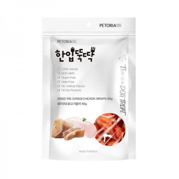 페오펫몰,[펫토리아] 한입뚝딱 국내산 강아지 수제간식 x3개 묶음