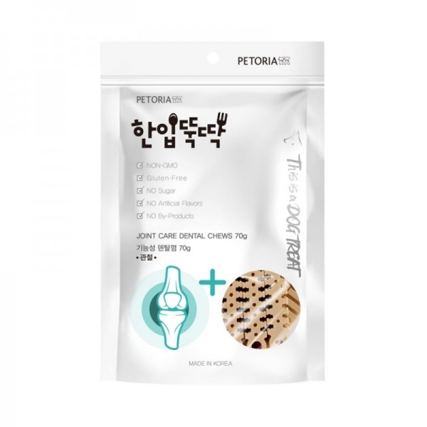 페오펫몰,[펫토리아] 한입뚝딱 기능성 덴탈껌 강아지간식 x3개 묶음
