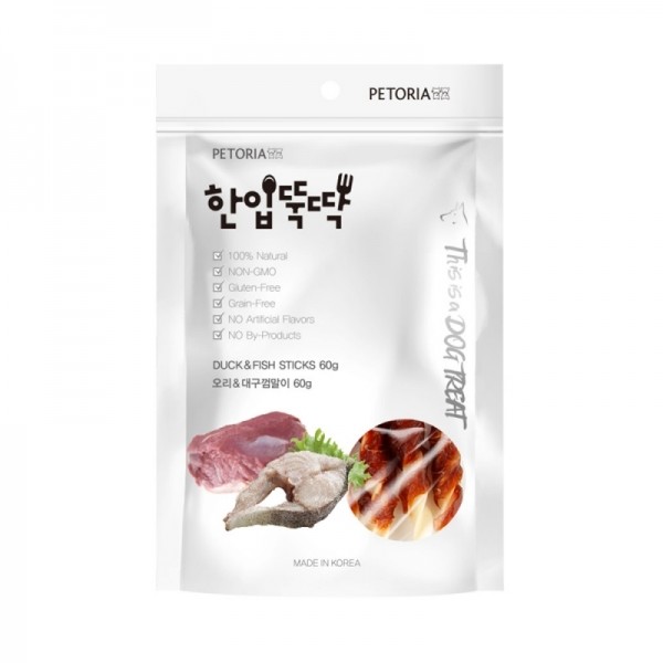 페오펫몰,[펫토리아] 한입뚝딱 국내산 강아지 수제간식 x3개 묶음