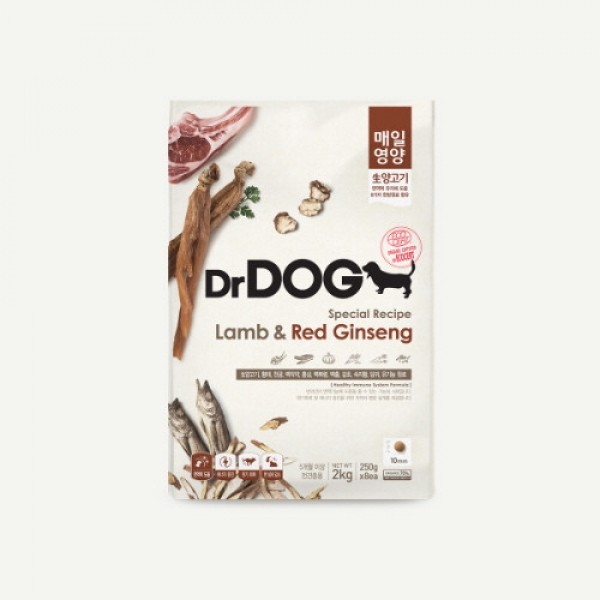 페오펫몰,#1000만선택#재구매인기 닥터독 면역력 강화 매일영양 강아지 대용량 사료 2kg/4kg/6kg