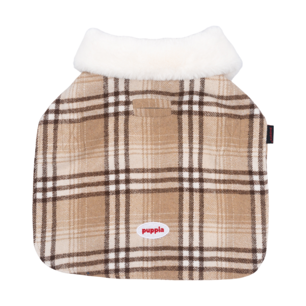 페오펫몰,#신상특가 퍼피아 클래식 체크 패턴 케이프 윈저 코트 2종