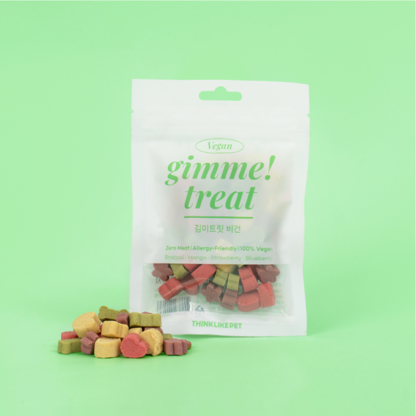 페오펫몰,씽크라이크펫 김미트릿 비건트릿 1팩