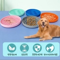 예보들 강아지급체방지 실리콘 벽걸이 식기 고양이급수식기 강아지급수용품 고양이급수기