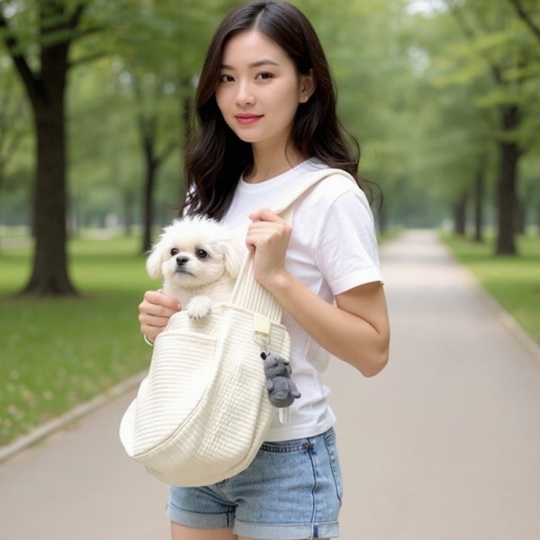 페오펫몰,[댕캉스특가] 예보들 강아지 슬링백 포대기 이동가방 이동장