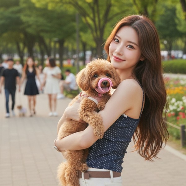 페오펫몰,예보들 강아지 투명입마개 짖음방지기 대형견입마개 소형견입마개