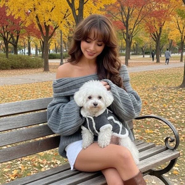 페오펫몰,예보등 강아지 무스탕 강아지 올인원 방한복