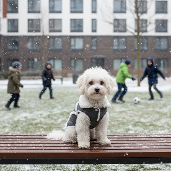 페오펫몰,예보등 강아지 무스탕 강아지 올인원 방한복