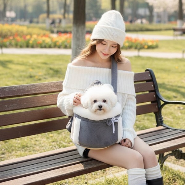 페오펫몰,[감사특가] 예보들 강아지 앞가방 슬링백 이동가방 산책용품 야외용품 아기띠  새끼 강아지