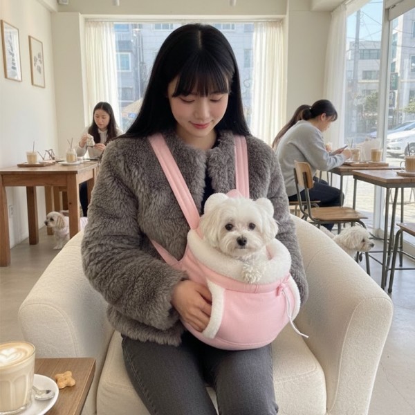 페오펫몰,[감사특가] 예보들 강아지 앞가방 슬링백 이동가방 산책용품 야외용품 아기띠  새끼 강아지