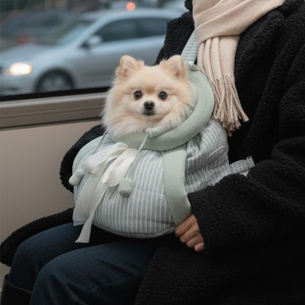 페오펫몰,[감사특가] 예보들 강아지 앞가방 슬링백 이동가방 산책용품 야외용품 아기띠  새끼 강아지