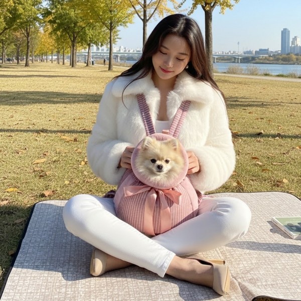 페오펫몰,[감사특가] 예보들 강아지 앞가방 슬링백 이동가방 산책용품 야외용품 아기띠  새끼 강아지