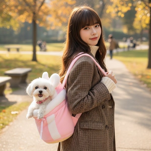 페오펫몰,[감사특가] 예보들 강아지 앞가방 슬링백 이동가방 산책용품 야외용품 아기띠  새끼 강아지