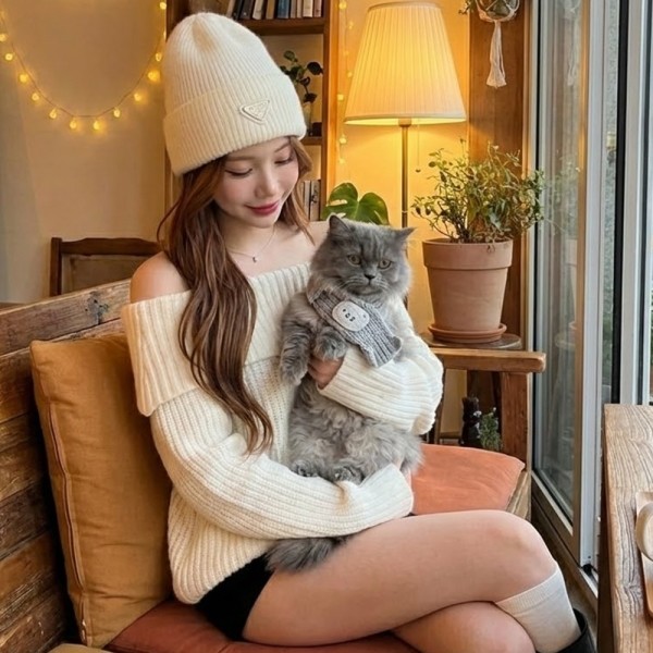 페오펫몰,[감사특가] 예보들 강아지 고양이 니트 목도리