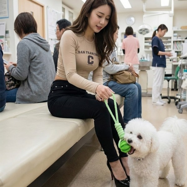 페오펫몰,예보들 강아지 치석제거 터그놀이 장난감