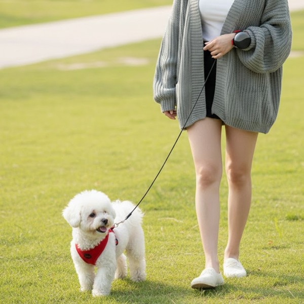 페오펫몰,예보들 자유로운 손목형 웨어러블 강아지 자동 리드줄