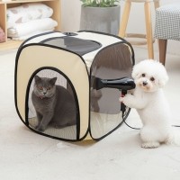 [예보들][꽃길특가] 예보들 안전한 접이식 강아지드라이룸 펫드라이기 셀프목욕 하우스