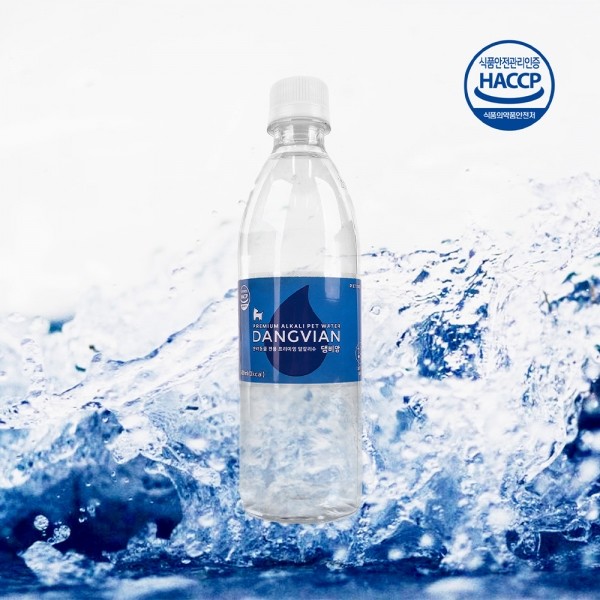 [가을맞이특가] 펫투데이 댕비앙 강아지 음료 음수량 노화방지 프리미엄 알칼리수 500ml 20병