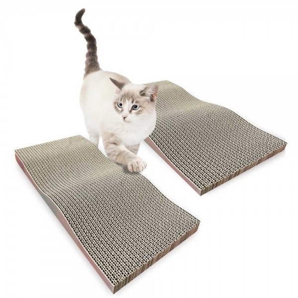 네이처펫 키튼용 곡선형 보드 스크래처 2p