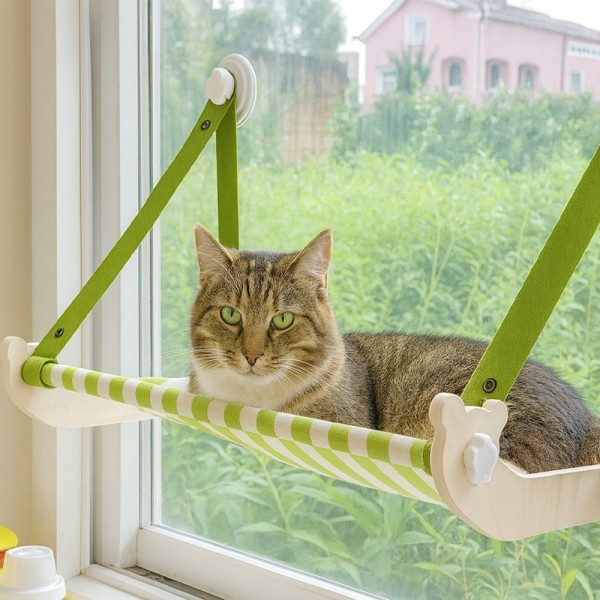 네이처펫 흡착식 창문형 고양이 해먹