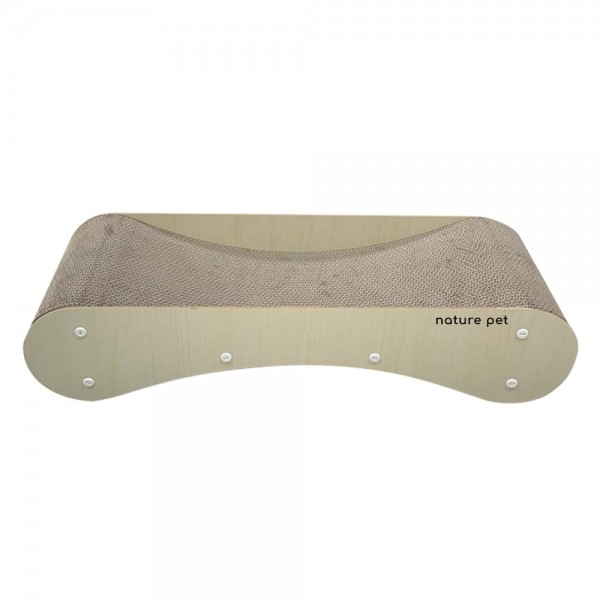 페오펫몰,네이처펫 더블 웨이브 대형 스크래처 76cm