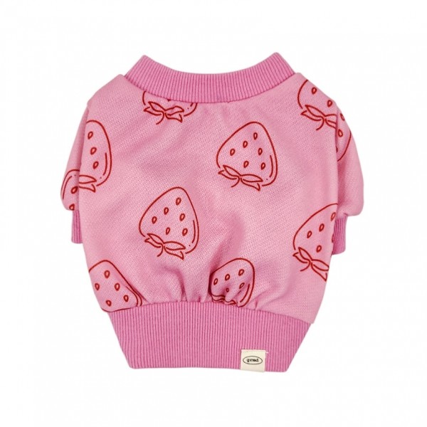 페오펫몰,[꽃길특가] 그루밍독 반려동물 봄봄 크롭 맨투맨 S-2XL, 3 colors