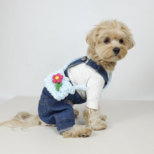 페오펫몰,그루밍독 반려동물 솜사탕 데일리 티셔츠 S-2XL, 4 colors