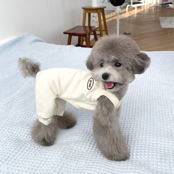 페오펫몰,그루밍독 커플룩 강아지옷 모닝 나시 올인원 S-2XL, 4 colors